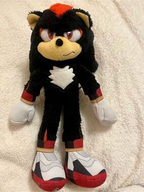 SEGA Shadow the Hedgehog Sonic 13” Plush Toy Video Game